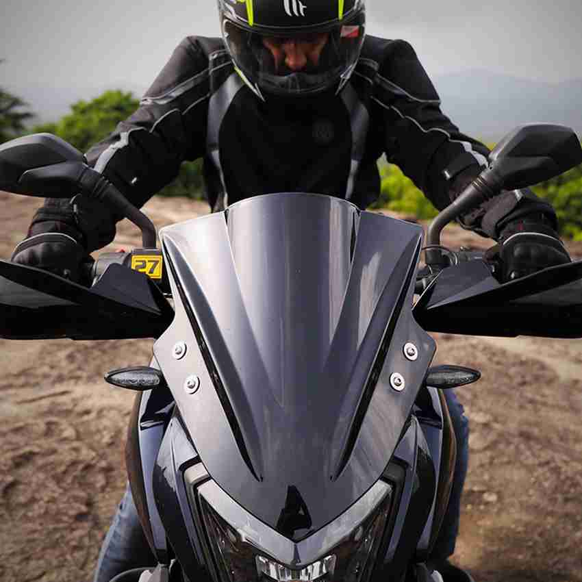 Dominar 400 helmet clearance
