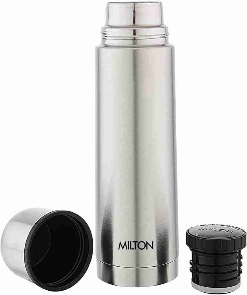 Milton Thermosteel Flip Lid Flask Silver - 1000 ml