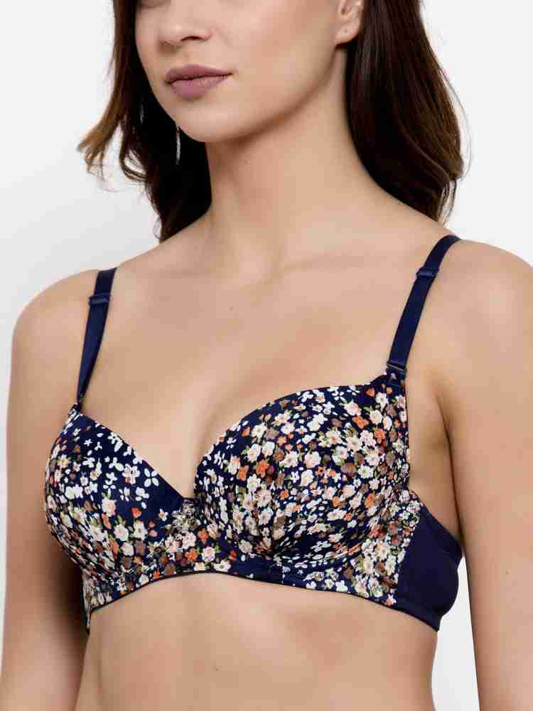 Buy Pack Of 3 Printed Push-Up Bras O-691-05-09-20 32B Online at