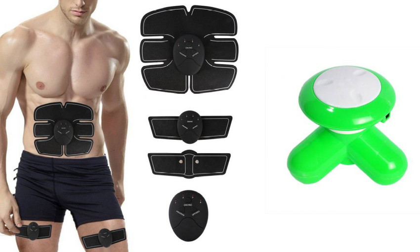 GORICH MIMO 105 Mobile Gym 6 Pack EMS Tummy Flatter Massager smart