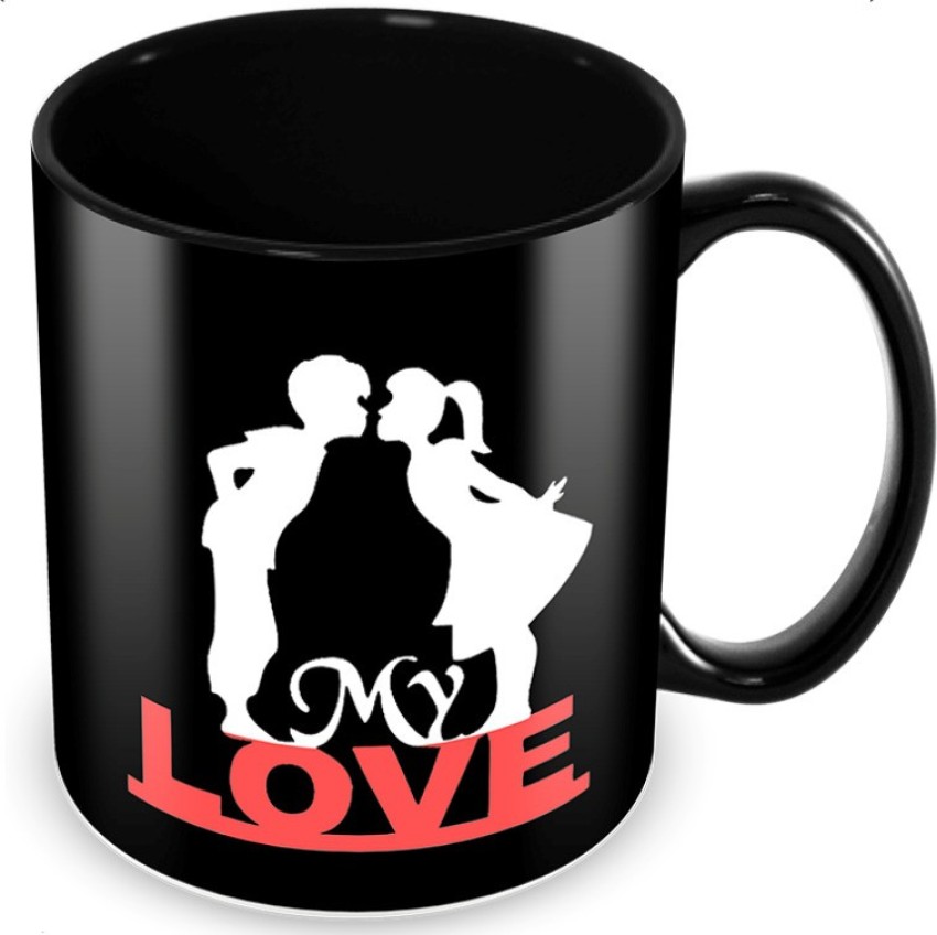 Flipkart SmartBuy  Love  Quote Printed for Valentines Day Gift, Tea and Coffee  Ceramic Coffee Mug Price in India - Buy Flipkart SmartBuy  Love  Quote  Printed for Valentines Day