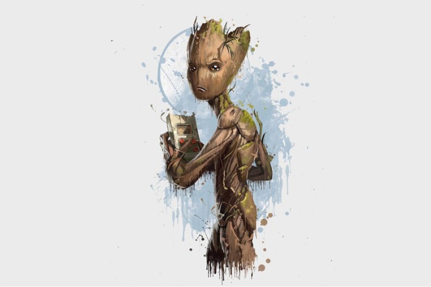 guardians of the galaxy wallpaper groot