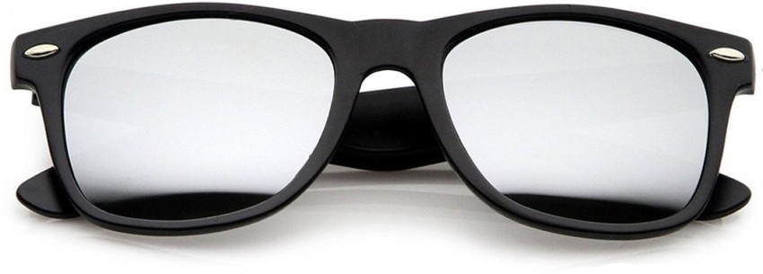 Silver wayfarer clearance sunglasses