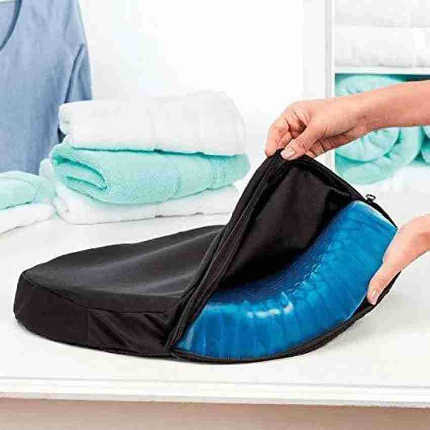 Egg Seater Gel Cushion Rubber Seat Pad, Cushion for Car, Office, Wheelchair  and Chair for Back Pain