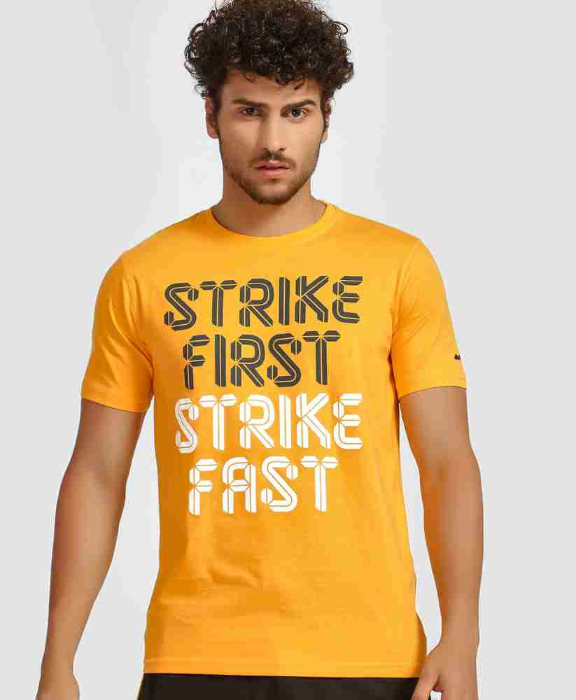 FBB SPUNK Typography Men Round Neck Yellow T Shirt Buy FBB SPUNK Typography Men Round Neck Yellow T Shirt Online at Best Prices in India Flipkart