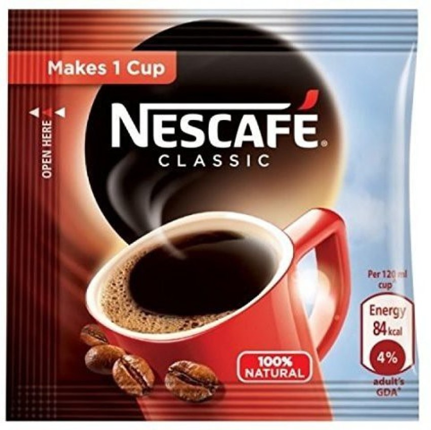 Nescafe Classic Coffee Pouch, 60pcs Instant Coffee Price in India - Buy  Nescafe Classic Coffee Pouch, 60pcs Instant Coffee online at