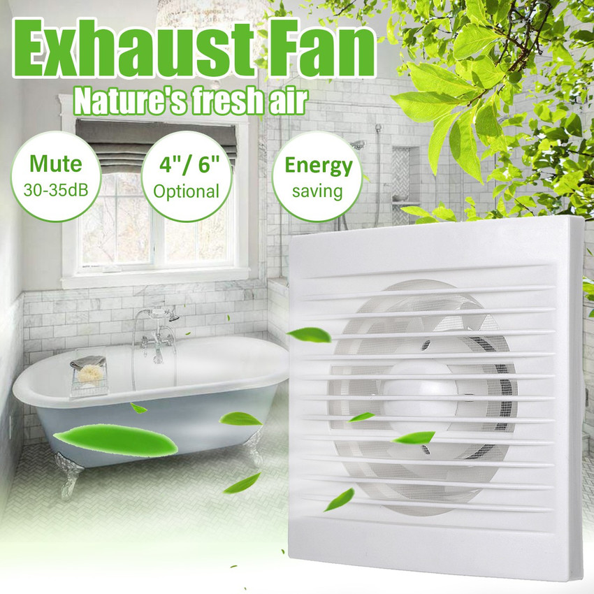 Modern Louver Window Extractor Suction Bathroom Fan Small, 46 OFF