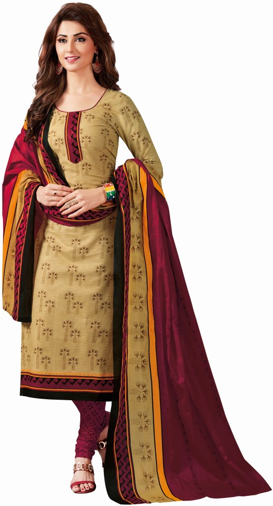 Reya Crepe Printed Salwar Suit Material