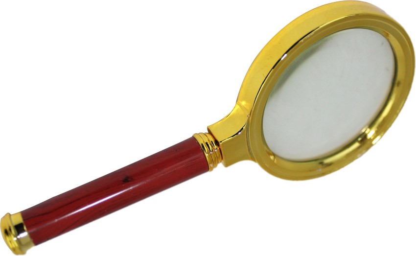 Mekki's 50mm 2X Magnifying Glass for Reading, Kids, Students, Artists and  Viewing Small Objects Maps at Rs 279, Magnifying Glass in Delhi