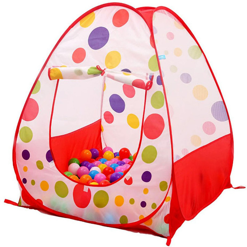 KROOH Baby Game Play Tent Foldable Children Kids Up Ocean Ball