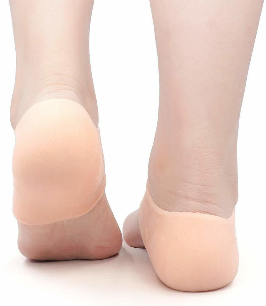 Styllent Silicone Gel Heel Pad Socks for Pain Relief for Men and Women 1 Pair Heel Support Buy Styllent Silicone Gel Heel Pad Socks for Pain Relief for Men and Women 1 Pair