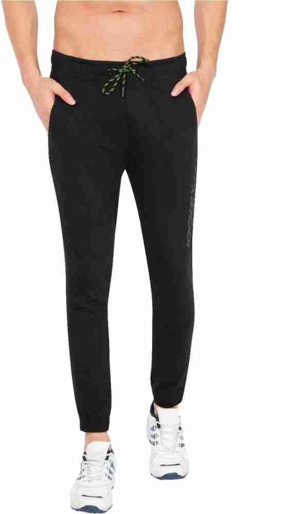 JOCKEY Solid Men Black Track Pants - Buy JOCKEY Solid Men Black Track Pants  Online at Best Prices in India