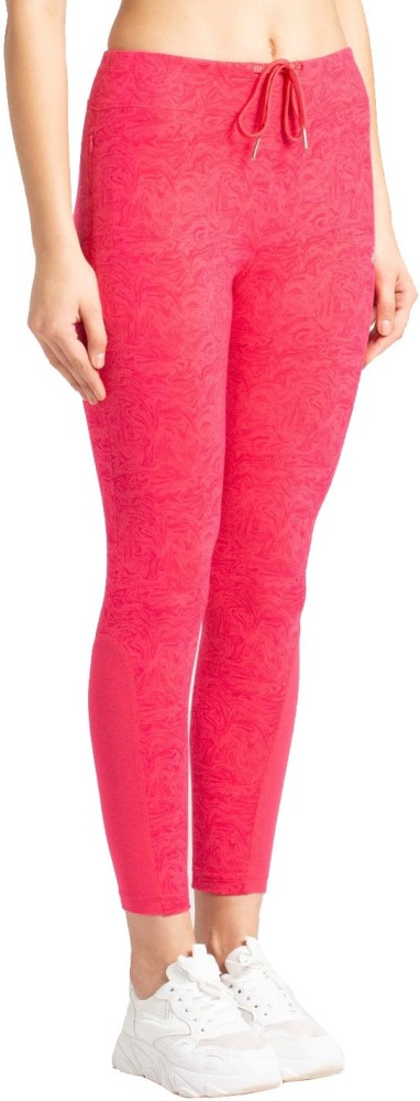 Buy Ruby Pink Marl Leggings for Women by Jockey Online