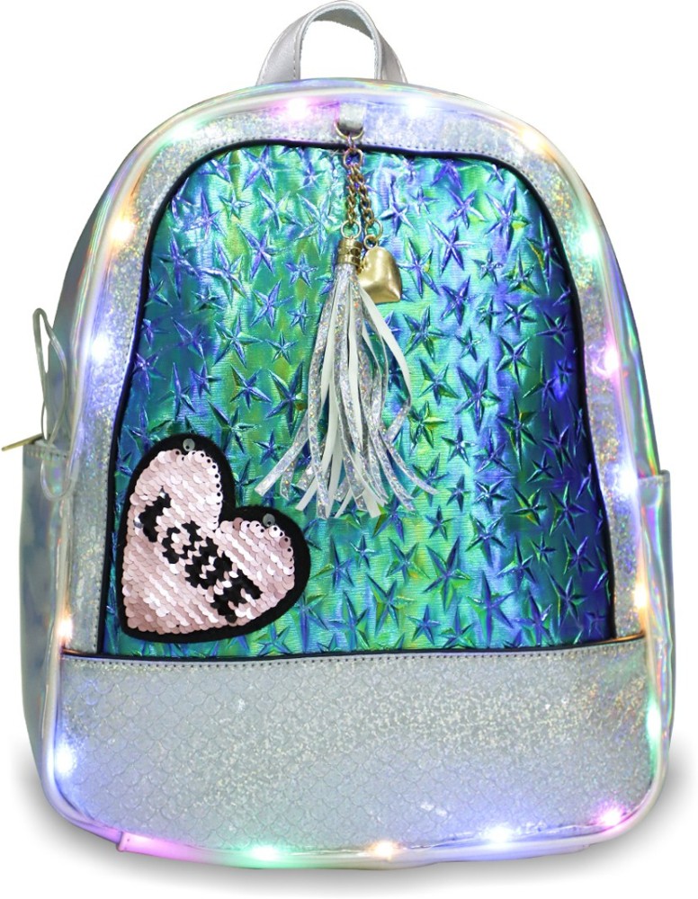 Backpack Transparent Boy, Pvc Led Lights Schoolbag