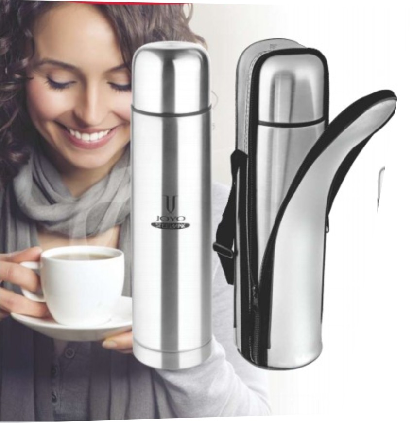 500ml Stainless Steel Vacuum Flasks Thermos with Mug Cup Bullet