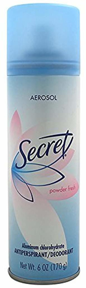Secret sales antiperspirant spray