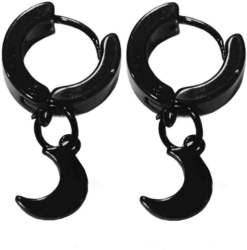 Moon deals earrings men