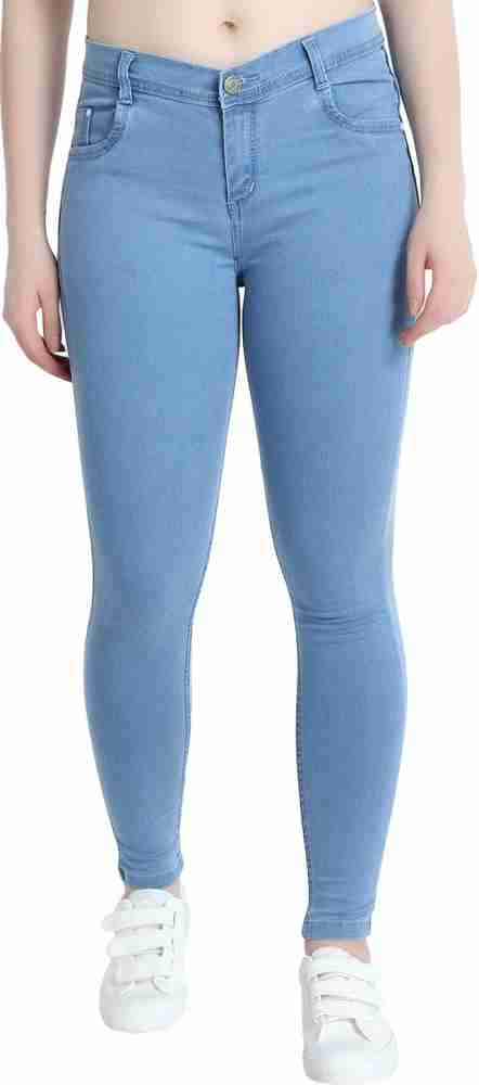 ZXN Clothing Light Blue Jegging Price in India - Buy ZXN Clothing Light  Blue Jegging online at