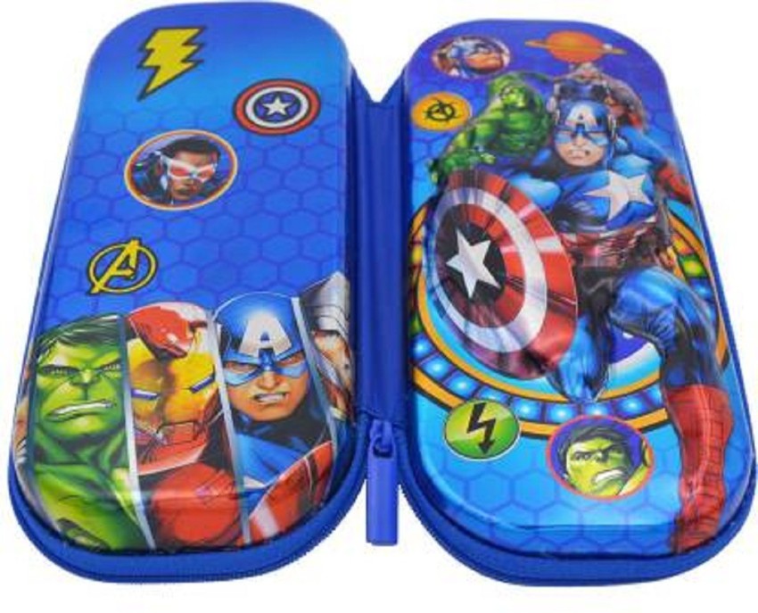 KidsKooK Multipurpose Pouch for Kids Avengers Pencil Box for Boys