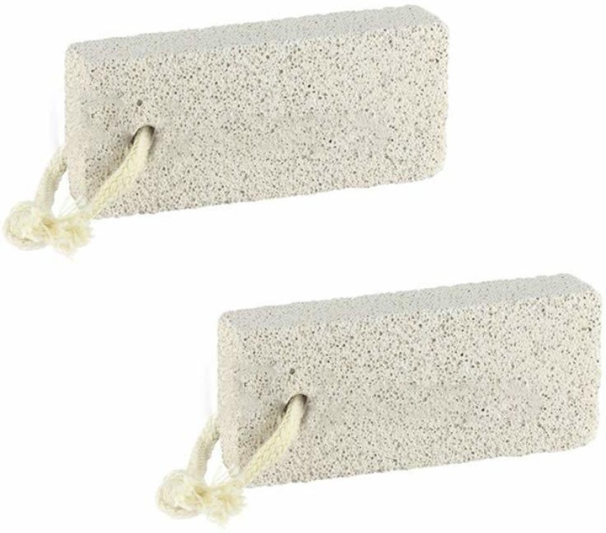 Natural Pumice Stone for Feet 2 PCS, Lava Pedicure Tools Hard Skin Callus  Remover for Feet and Hands - Natural Foot File Exfoliat