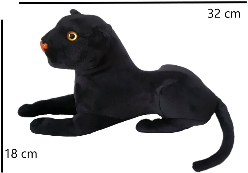 duha sales Stuffed Soft Toy Black Panther 18 cm Stuffed Soft