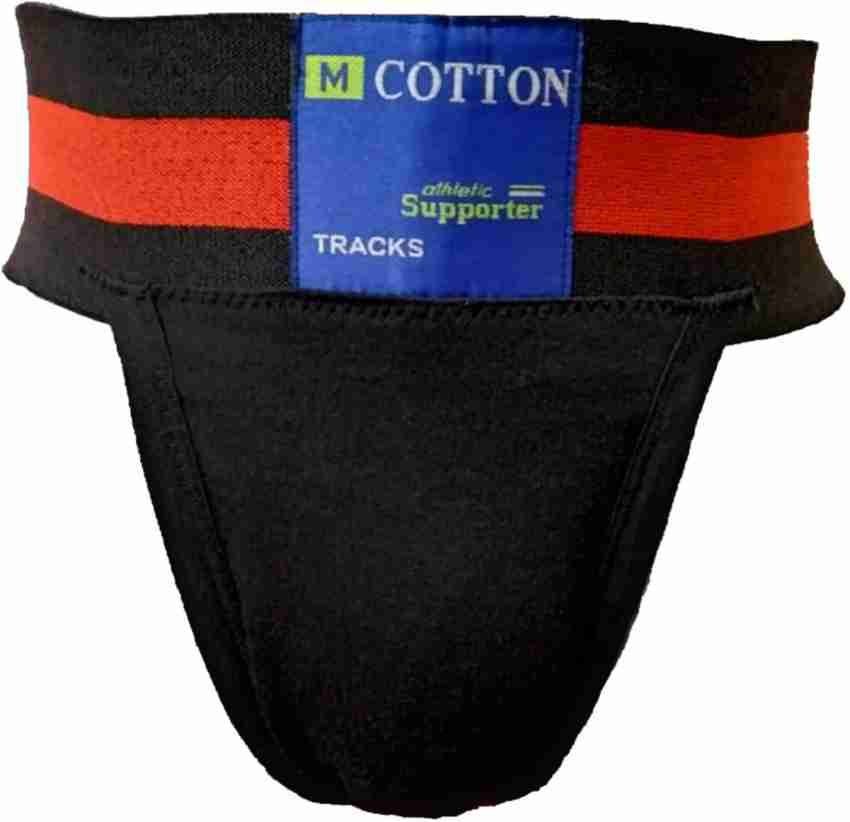 Tracks Athletic Gym Supporter Back Covered Sports Underwear 100% Cotton  Supporter