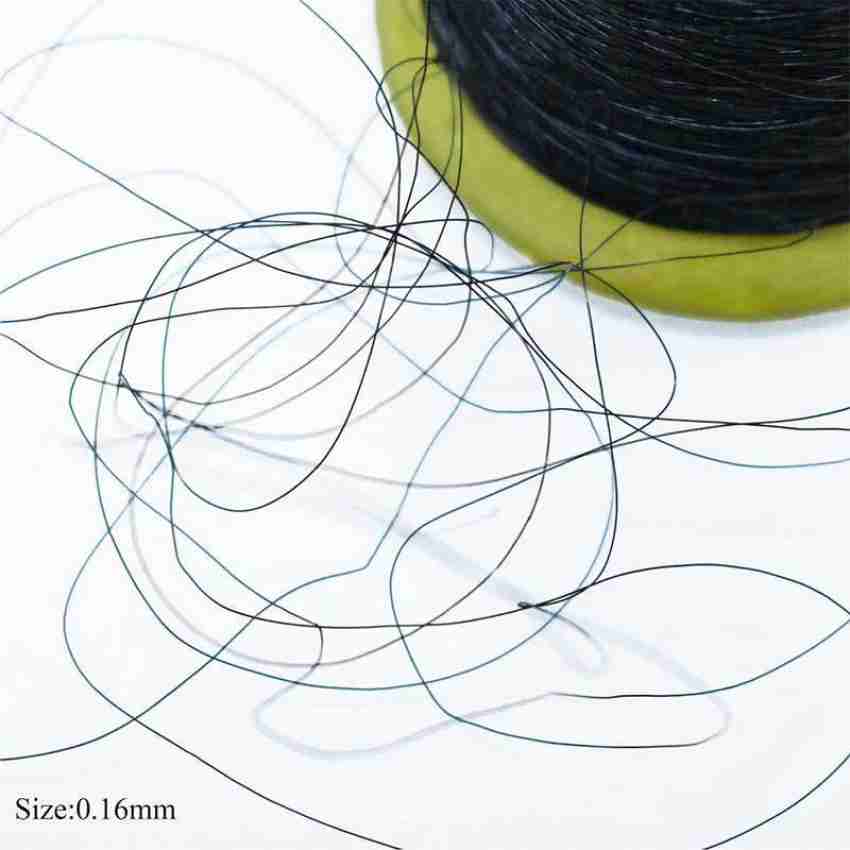 Embroiderymaterial 0.16MM Black Nylon Thread Price in India - Buy
