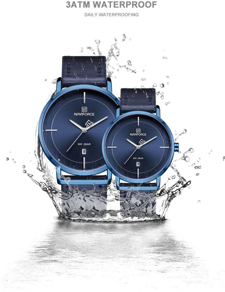 Naviforce couple shop watch