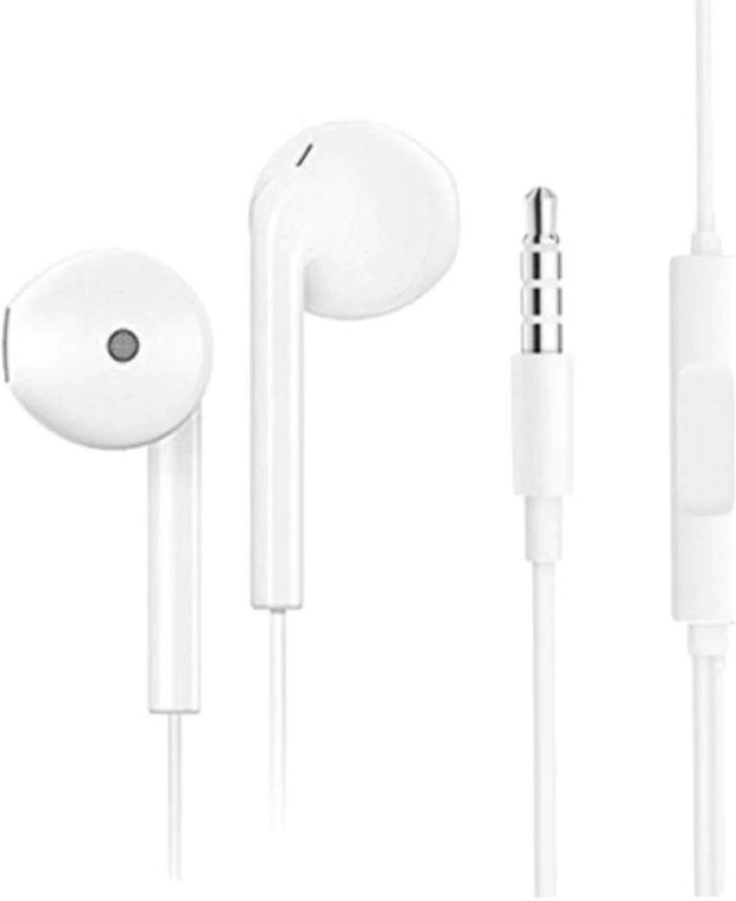 HUTUVI 3.5mm lead handfree headset with mic ( White, in the ear) Bluetooth  Headset Price in India - Buy HUTUVI 3.5mm lead handfree headset with mic (  White, in the ear) Bluetooth