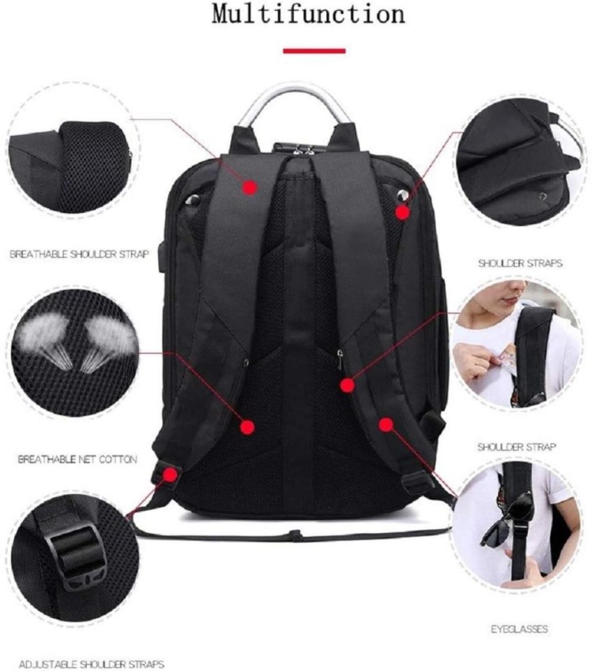 Locking laptop backpack hot sale