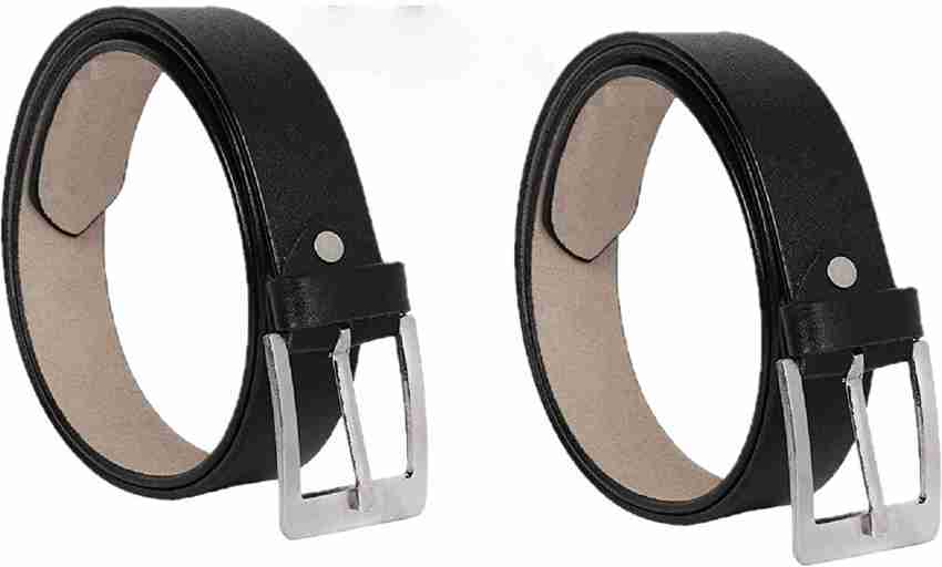 ajanta supreme Men Formal Black Genuine Leather Belt black Price in India Flipkart