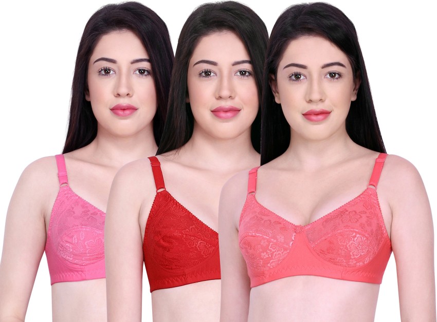 INKURV by INKURV DORA Women Full Coverage Non Padded Bra - Buy INKURV by  INKURV DORA Women Full Coverage Non Padded Bra Online at Best Prices in  India