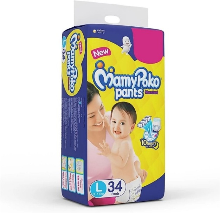 MamyPoko Pants Standard Diapers L 914kg  Reddymart