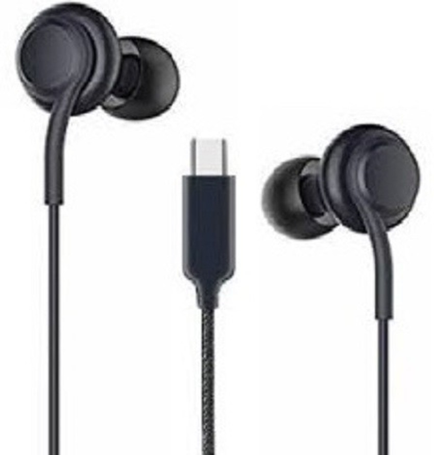 Pacificdeals Type C Earphone For M40 Galaxy A80 Wired Headset