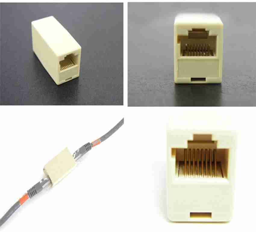 EMPALME CONECTOR ALARGADOR RJ45 CAT. 5E UTP