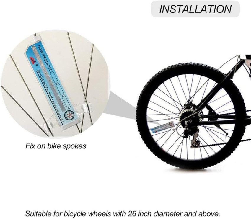 Udee Bicycle Wheel Spoke Light 32 LED 32 Pattern Waterproof LED