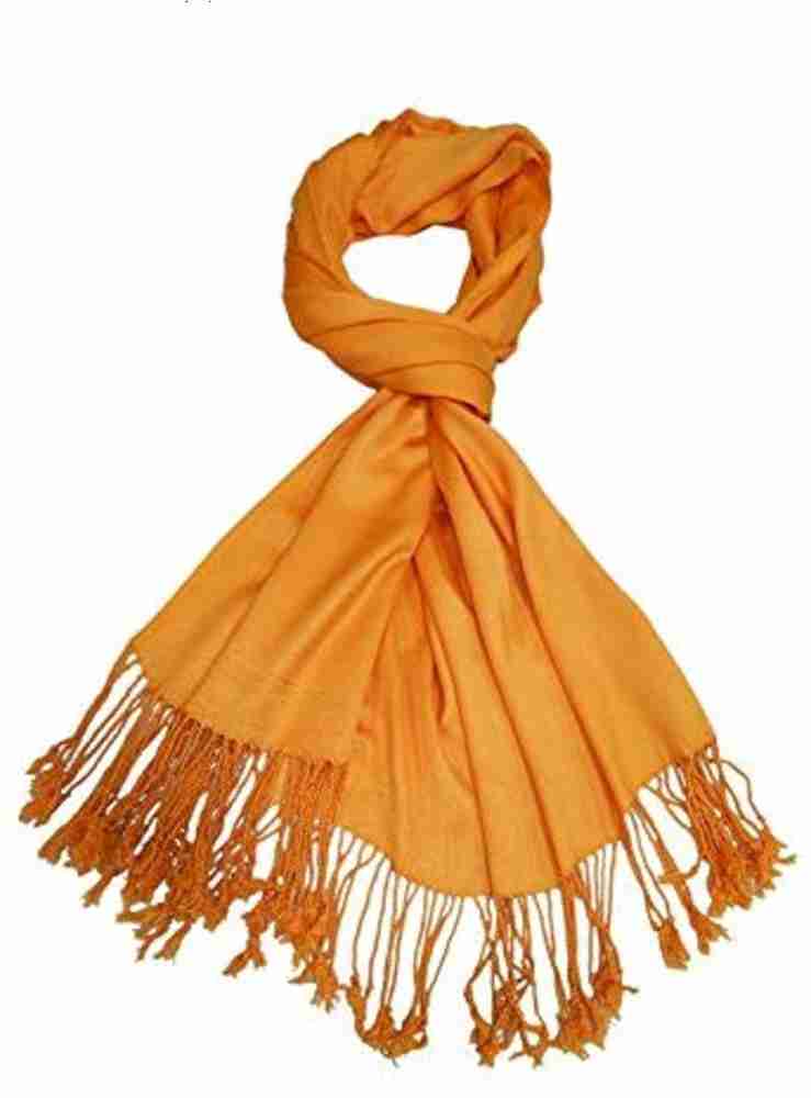 Buy PRINT AND PARTY ORANGE SCARF for Women Online in India