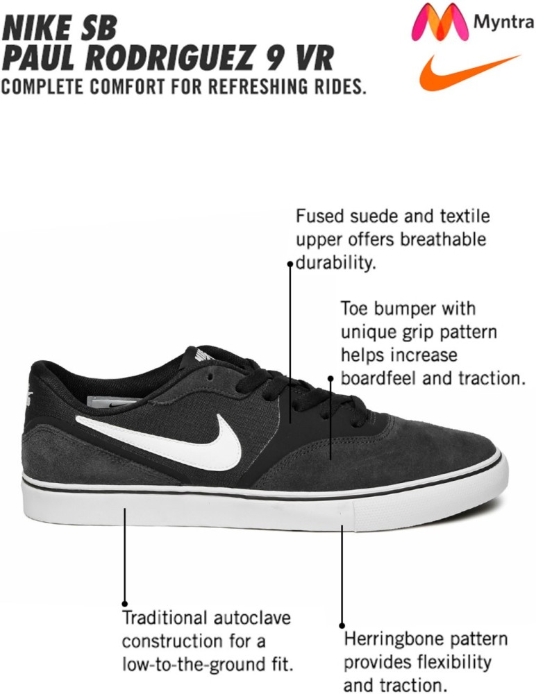 NIKE Men PAUL RODRIGUEZ 9 VR Suede Sneakers For Men Buy NIKE Men PAUL RODRIGUEZ 9 VR Suede Sneakers For Men Online at Best Price Shop Online for Footwears in India Flipkart