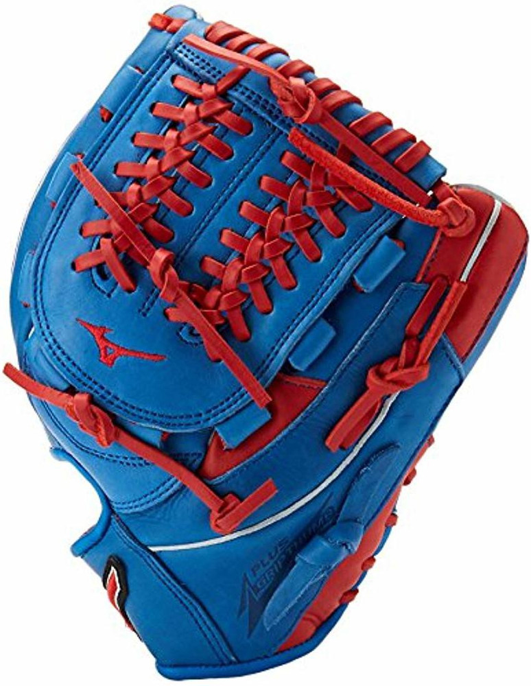Mizuno blue and red sale glove