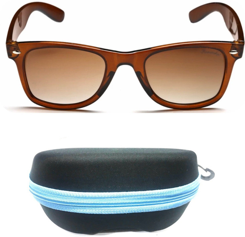 Buy UNIQUE Wayfarer Sunglasses Brown For Men Women Online Best Prices in India Flipkart