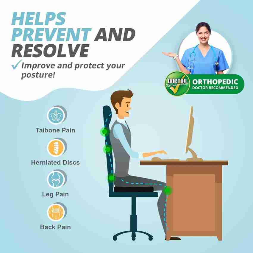 Car seat cushion store for buttock pain