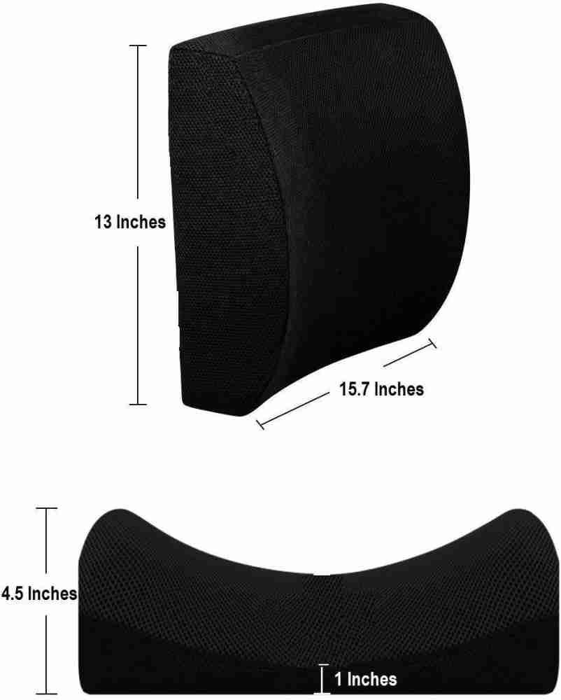 METRON- Chair Lumbar Support Back Cushion Lower Back Pain Relief for C