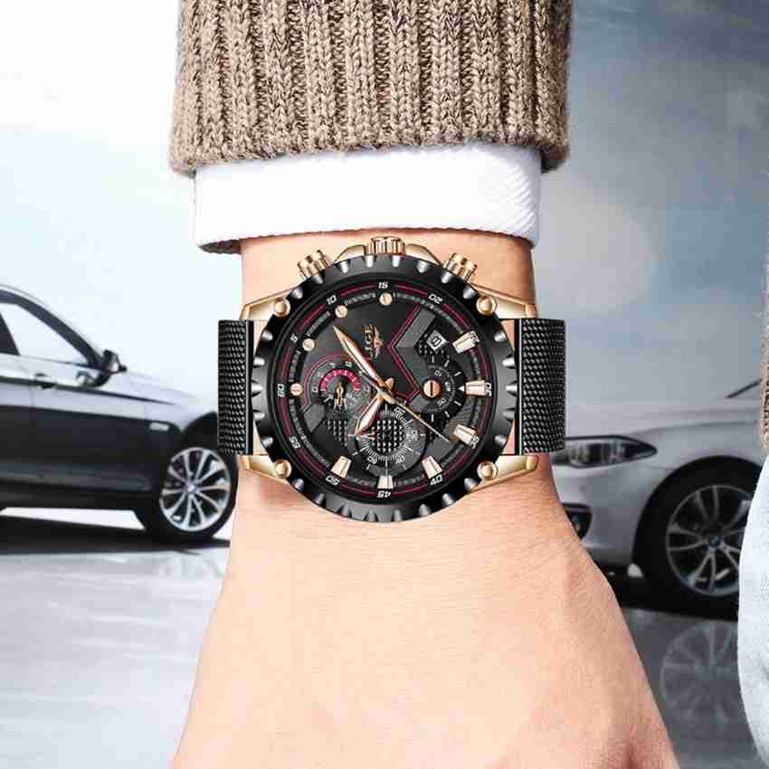Lige watch model 9821 sales