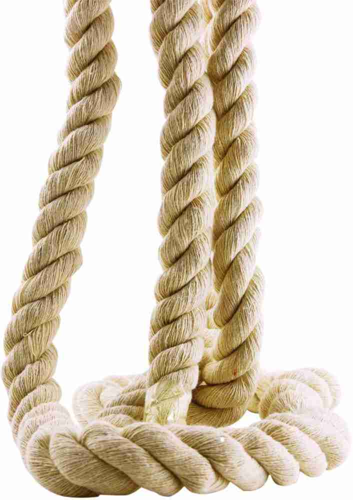 Ceznek Tug of War Twisted Cotton Rope (20mt x 19mm) White - Buy Ceznek Tug  of War Twisted Cotton Rope (20mt x 19mm) White Online at Best Prices in  India - Sports