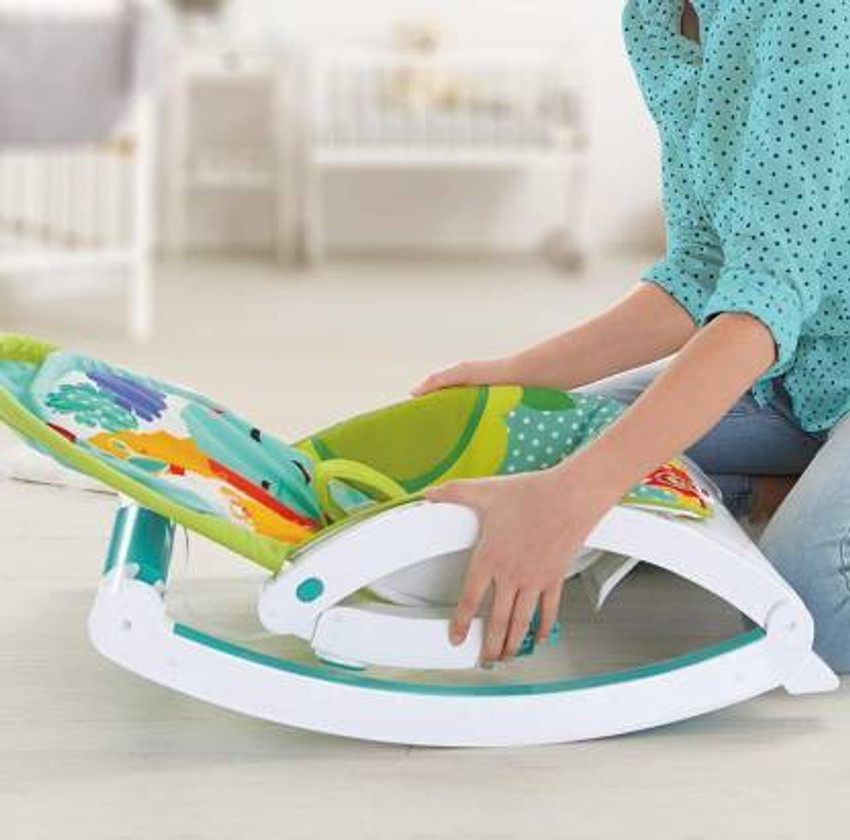 Webby newborn to shop toddler portable rocker