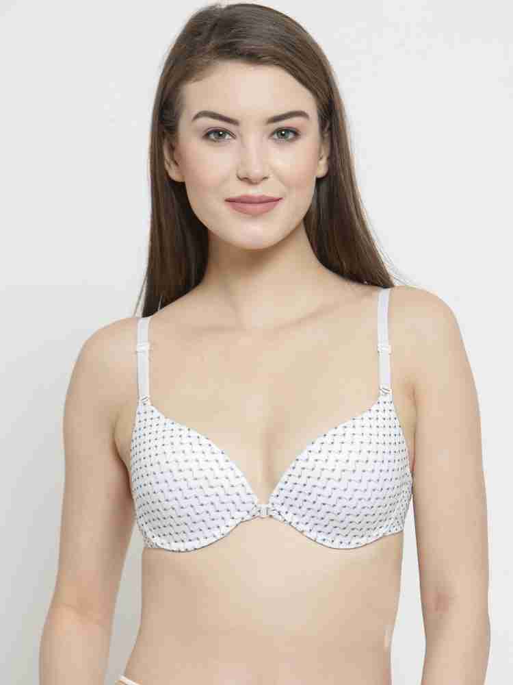 Buy PrettyCat Perfect Front Closure Pushup Bra Panty Set - Multi-Color  online