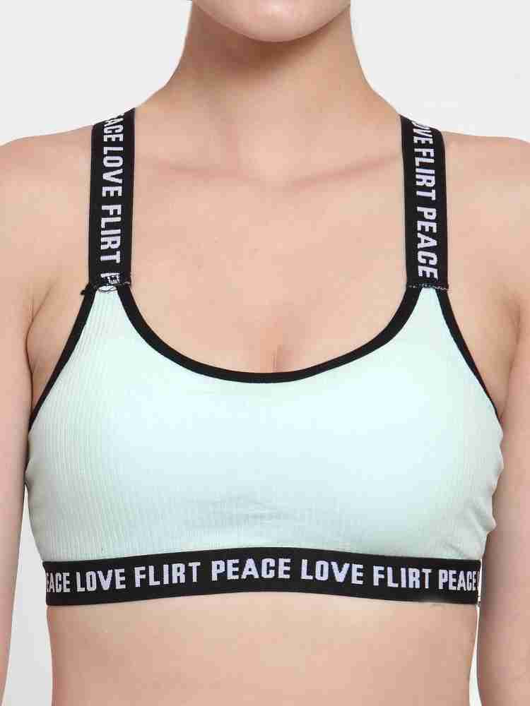 Buy PrettyCat White Solid Polyester Sports Bra For Women(PC-SB-6047) Online  at Best Prices in India - JioMart.