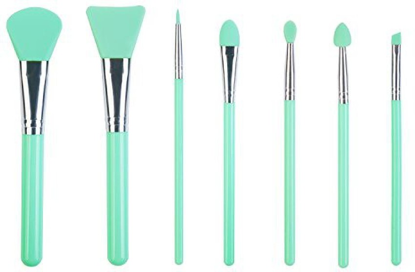 Lormay 7Pcs Silicone Makeup Brush Set: Face Mask, Eyeliner, Eyebrow, Eye  Shadow And Lip Brushes. Perfect Applicators For Bb Cc Cream, Facial Mask,  And Liquid - Price in India, Buy Lormay 7Pcs