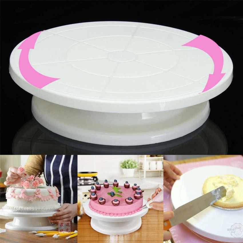 Cake Turn Table Plastic 28cm