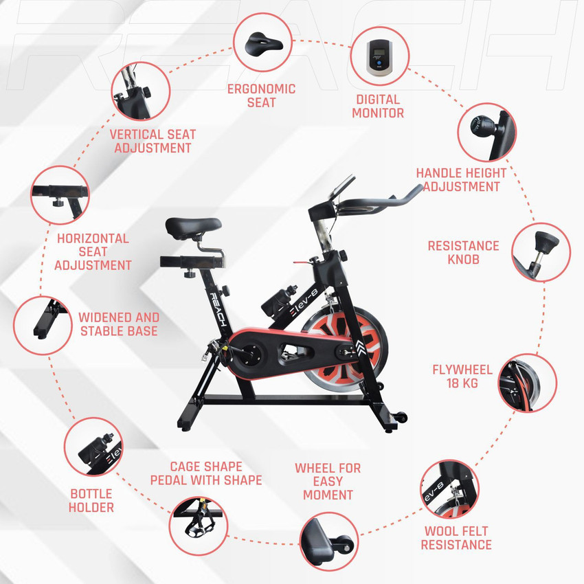 Elev 8 best sale spin bike review